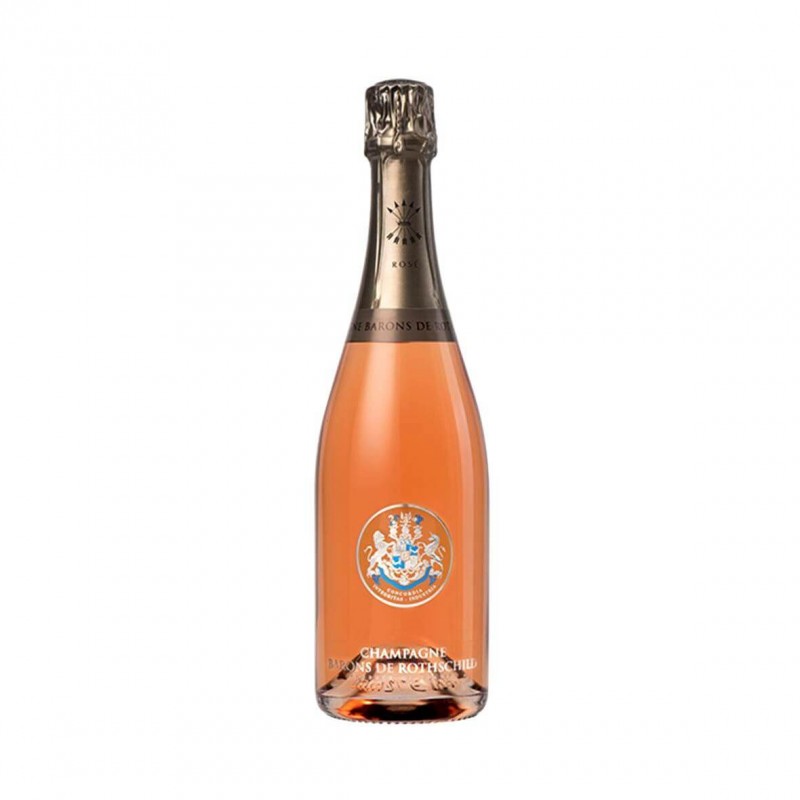 Champagne rosé Barons de Rothschild
