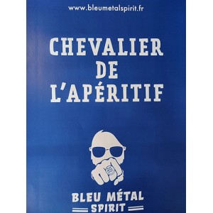 Affiche Bleu Métal Spirit