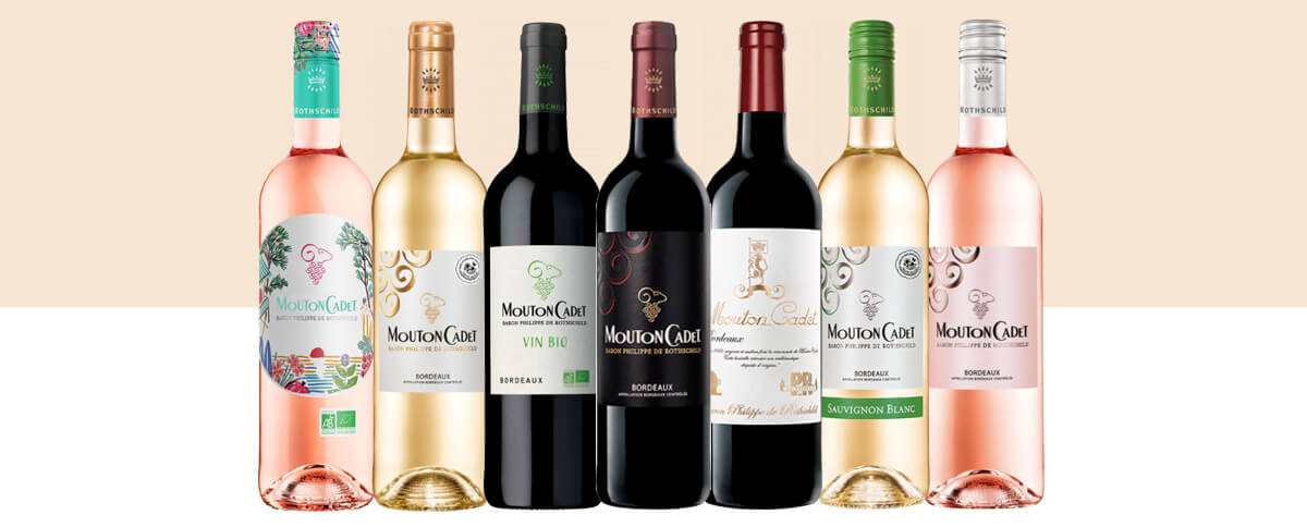 Notre sélection de vins Mouton Cadet - Enoteca Divino