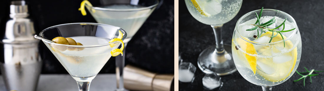 Idées de cocktails avec du Gin - Enoteca Divino
